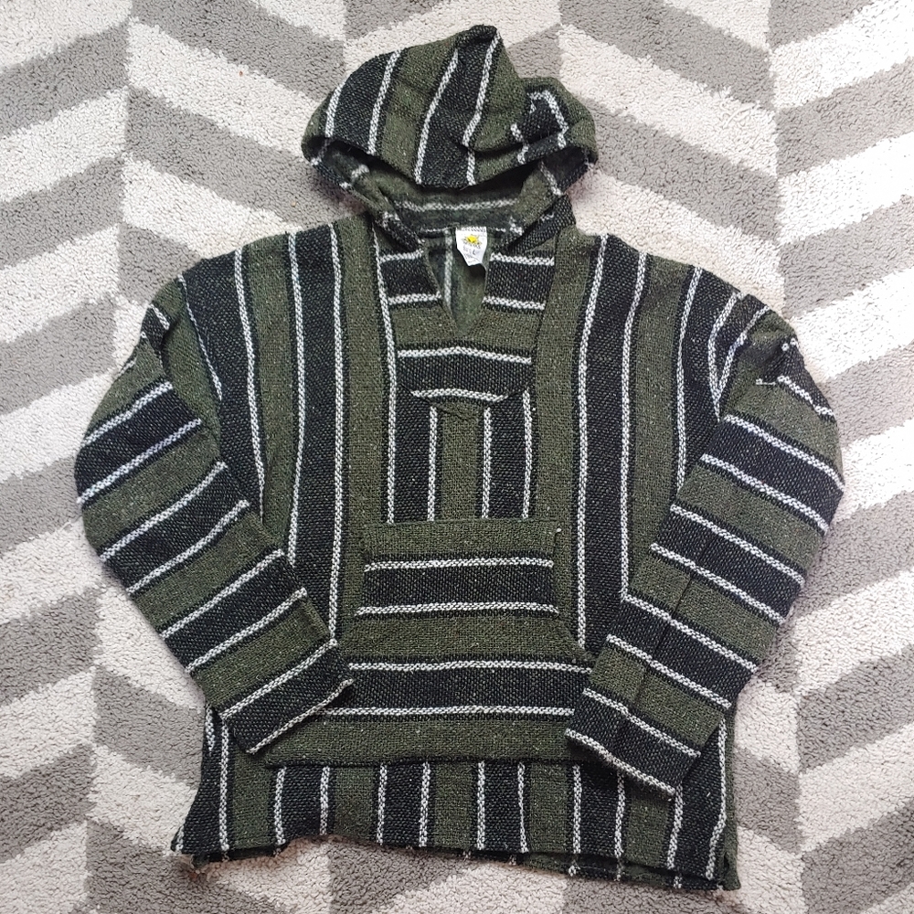 Men's Boho Poncho NWOT